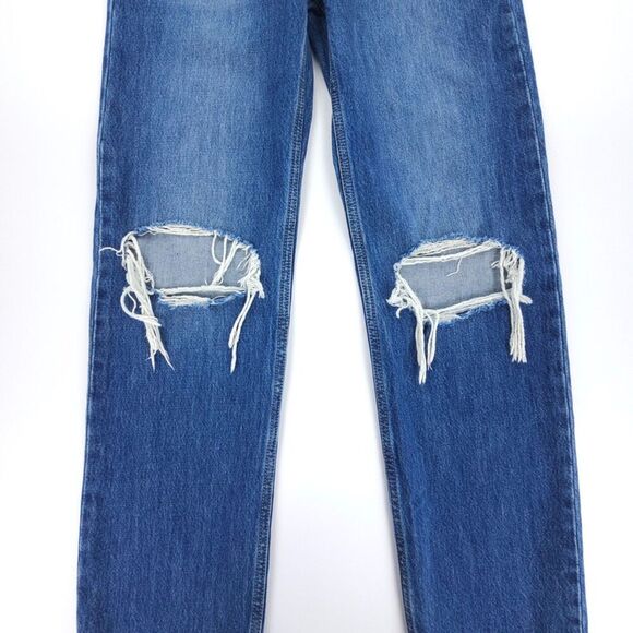 LEVIS Low Pro Straight Baggy Loose Jeans Breathe Out 90s Y2k Skate Distressed 25 - Picture 4 of 8